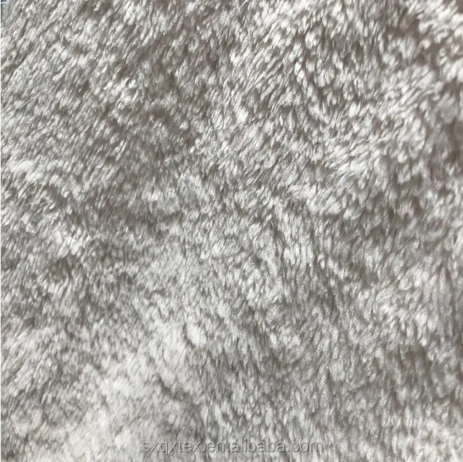 100% polyester polar fleece fabric turkey soft well high quality  Shu Velveteen fabric manufacturer sj#