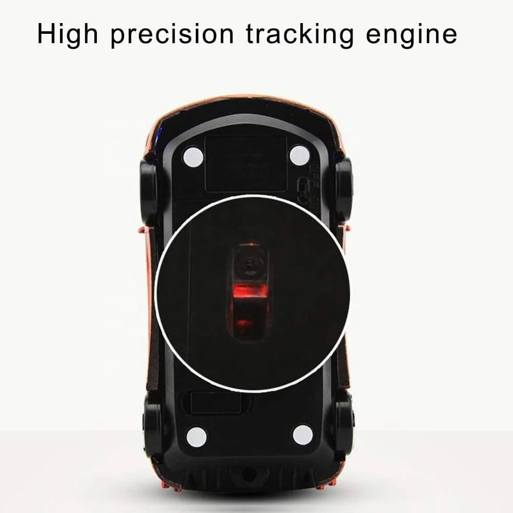 Fashion Christmas gift Red color Portable Creative 2.4GHz 1600 DPI USB 2.3  Car Shape Wireless Optical Gaming Mouse