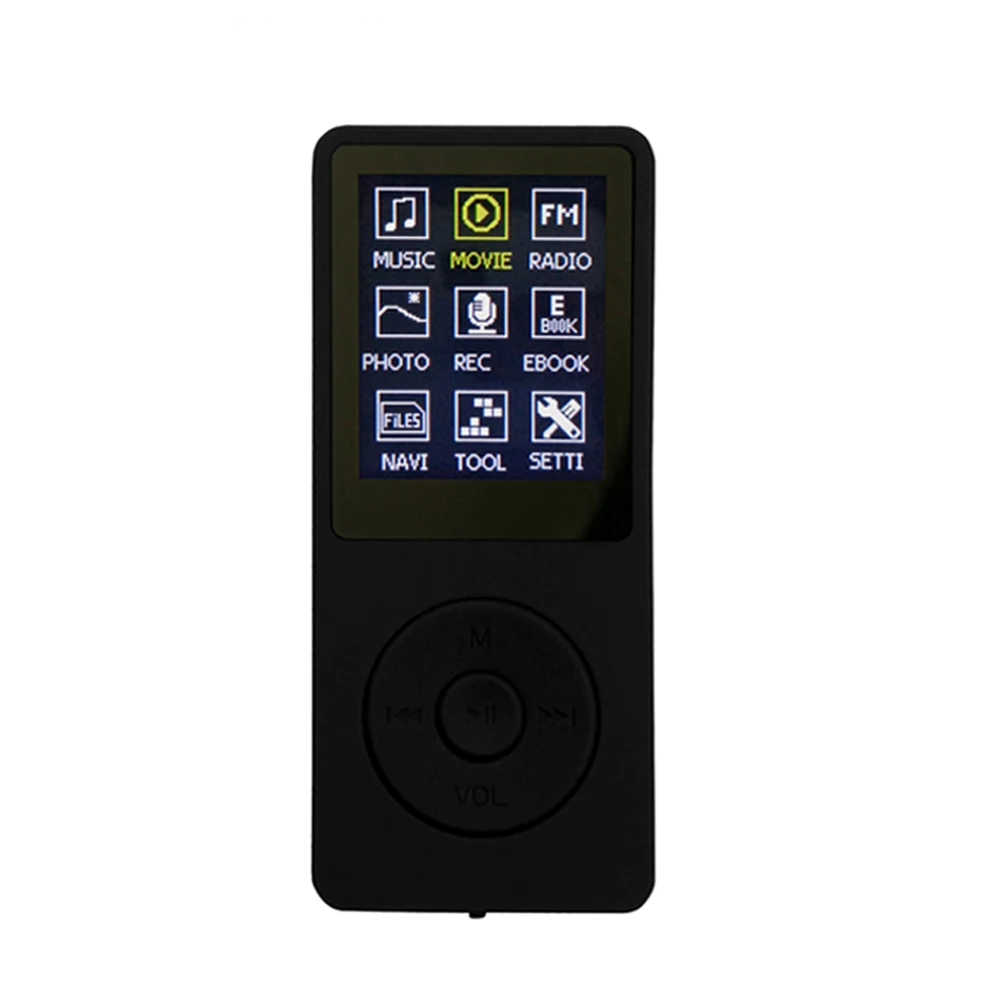 Sports digital music player 8GB 16GB SD card MP3 player MP4 player for gift promotion