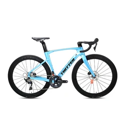 2022 NEWEST RIVAL 22-speed carbon fiber road bike FALCON disc brake bike