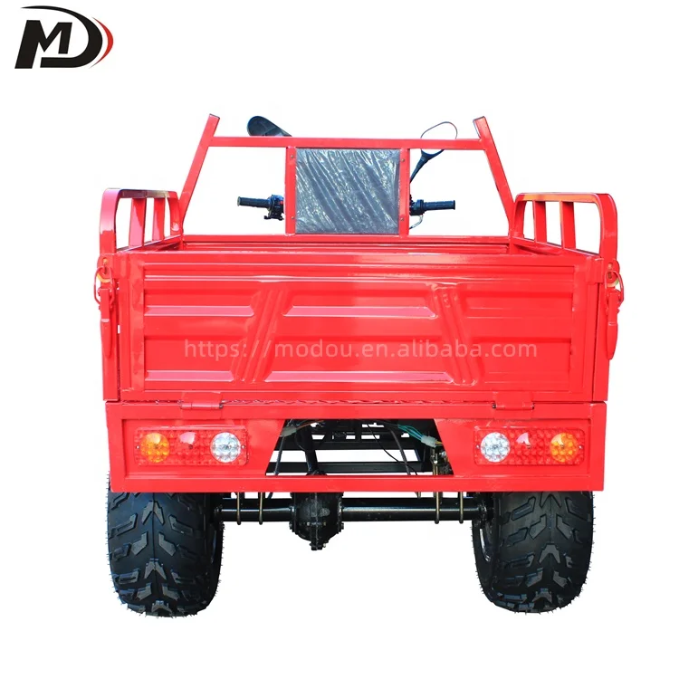 Trailer Farm ATV 150cc  All Terrain Vehicle 4 Wheel Motorcycle UTV  for Adults With Cargo Box