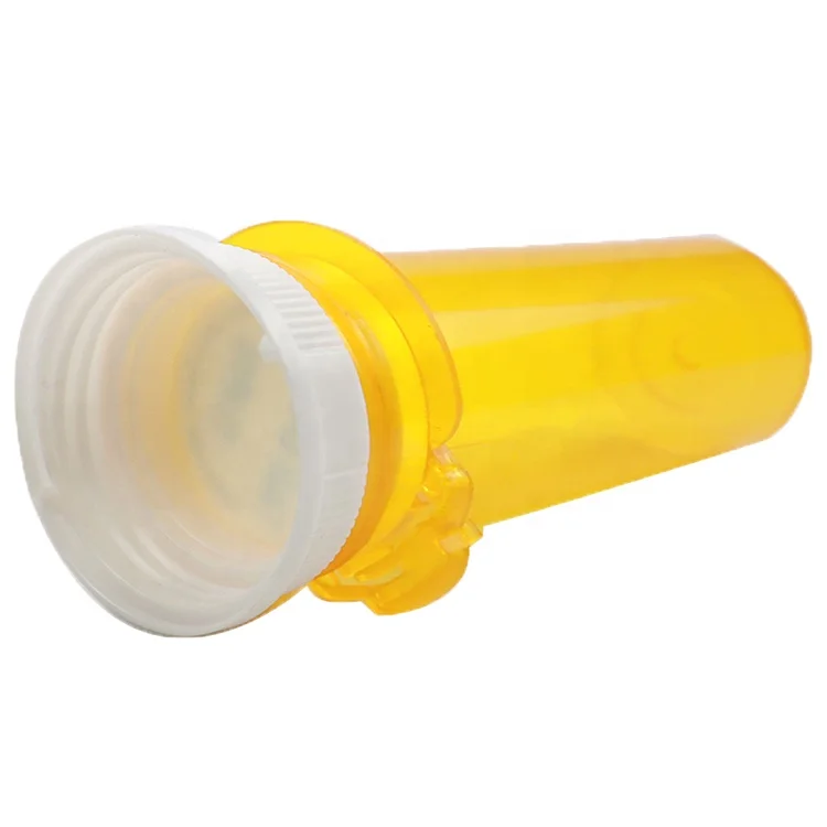 40DR Thumb Tab Reversible Caps Medicine Pill Prescription Bottles Vials Containers