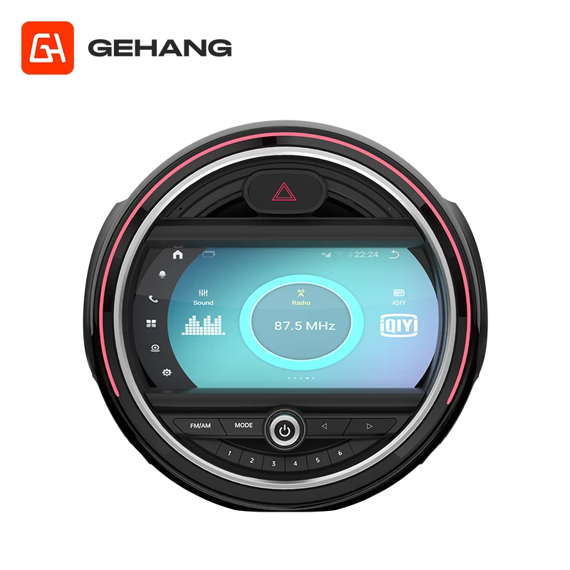 For BMW Mini F55 F56 NBT 9 Inch 2015-2018year Built-in CarPlay Screen multimedia system android13 still cool car dvd player