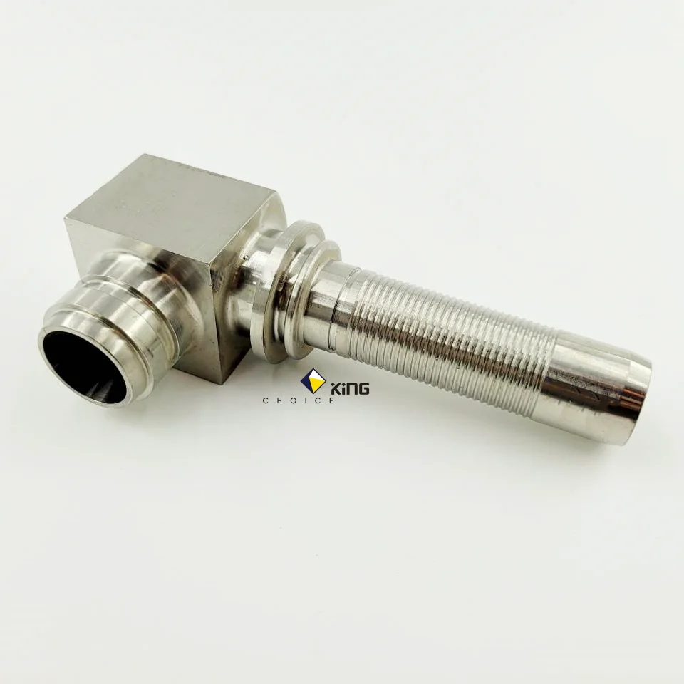 Gr1 Gr2 Titanium two-way connection pipe connection machined parts/exhaust titanium products