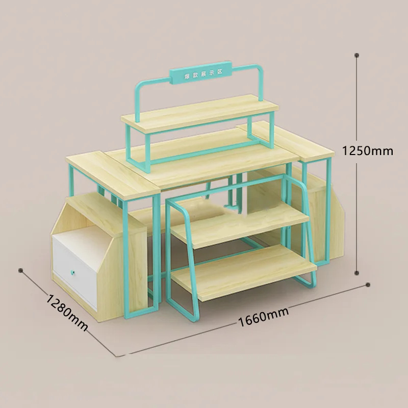 Meicheng Store Shelves Display Racks Baby Car Storage Rack Metal Display Stand Diaper Milk Powder Display Stand