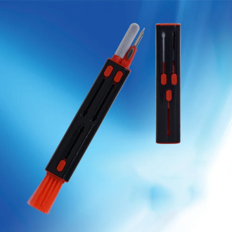 Custom multifunctional 4 in 1 Pen Keyboard Cleaning Dust wireless earphone Earbuds Pen Brush cleaner Kit for airpods