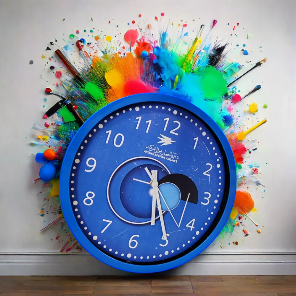 Decorative Luxury Smart Modern Cheap Customized Large Digital Electric  Plastic Office living Room Night wall clock