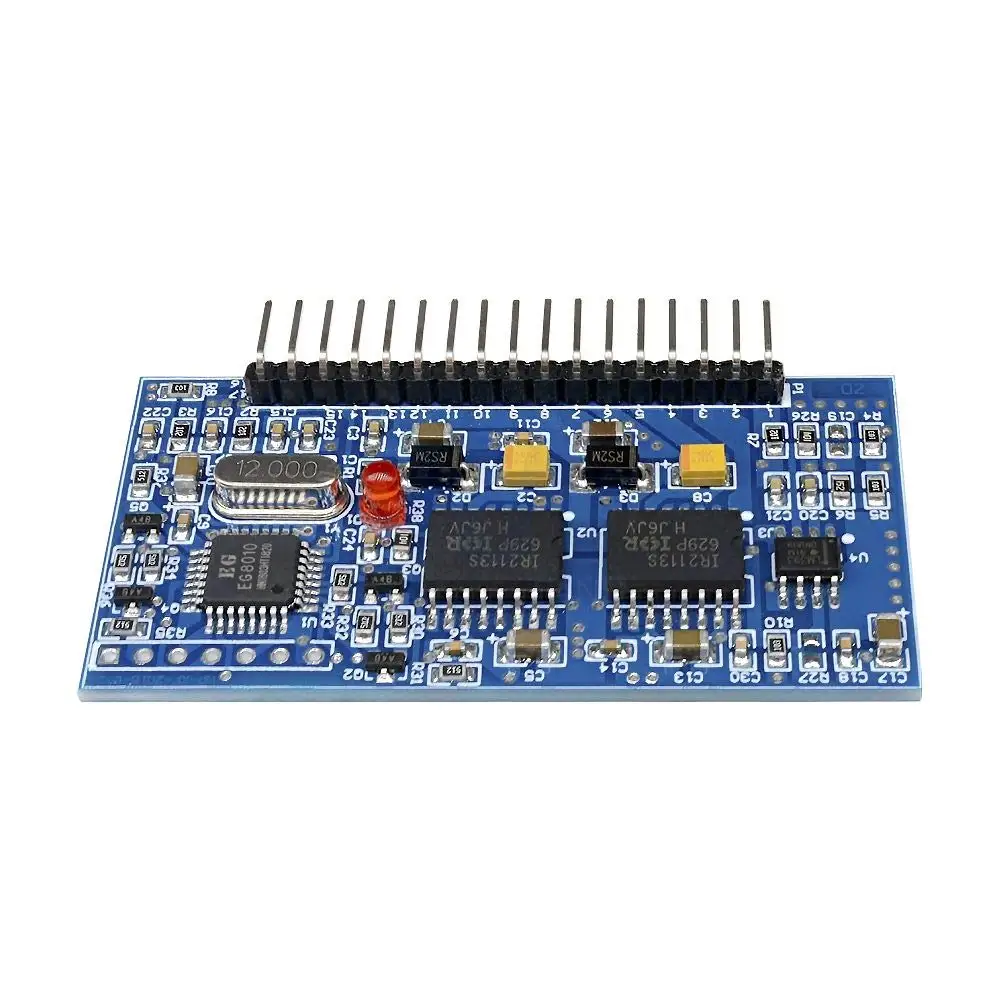 DC-DC DC-AC Pure Sine Wave Inverter Generator SPWM Boost Control Board EGS002 EG8010 IR2113 RS232 Serial 1602 LCD Drive Module