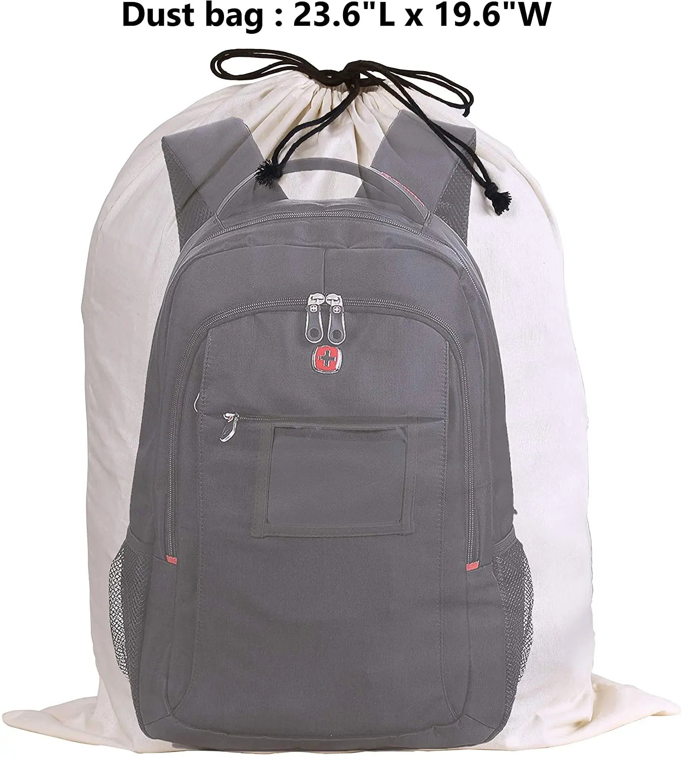 Роскошный большой белый кошелек для мытья на заказ упаковка рюкзак чехол хранения сумка обуви шнурке пылесборник сумки с логотипом