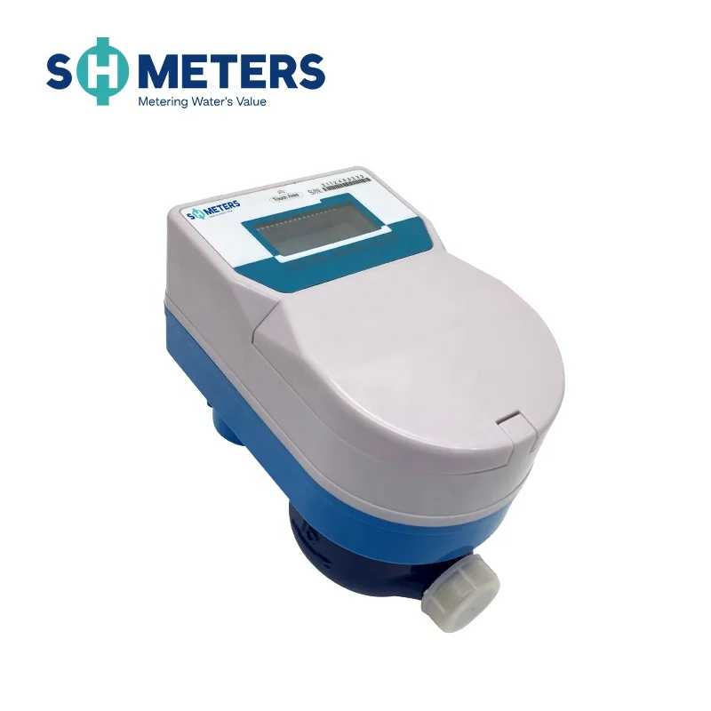 3/4 diameter water meter Brass interface IC Card Prepaid Water Meter for apartment