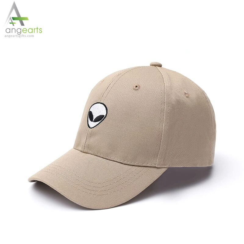 New Fashion Aliens Snapback Cap Fabric Baseball Cap Hip Hop Hat Dad Hat for Men Women Outstar Saucer Space UFO Fans Black Unisex