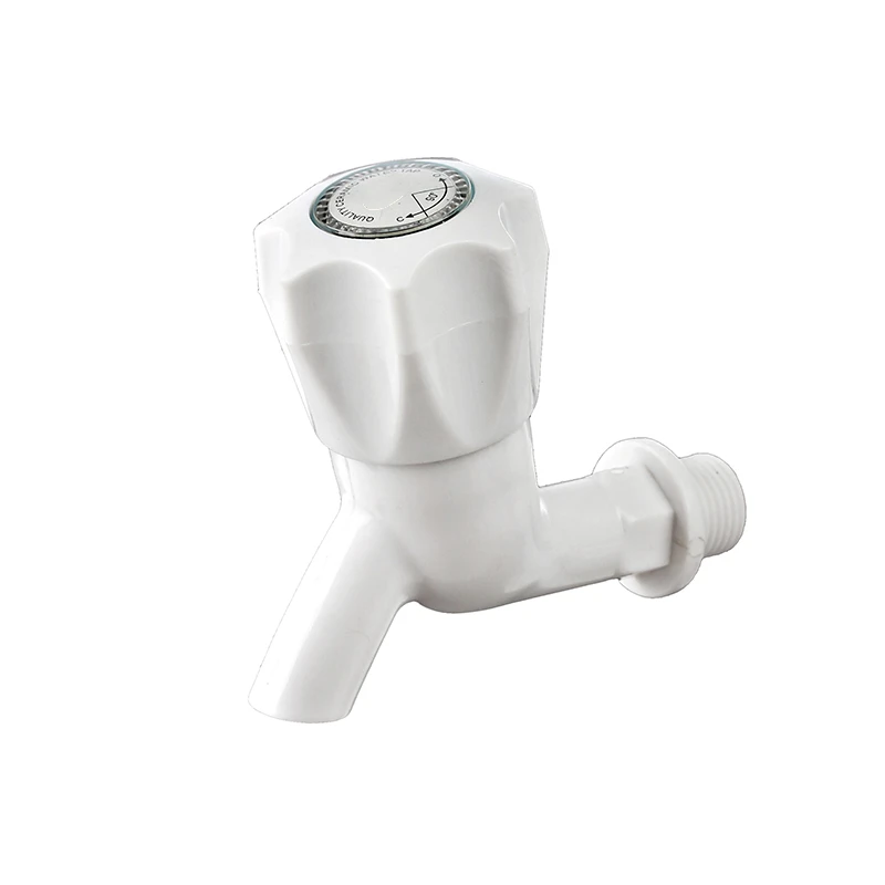 Southeast Asia Classic Wall Mounted Single Handle Plastic Faucet Water Tap In Basin Faucets Color Plastic PVC POLO Faucet