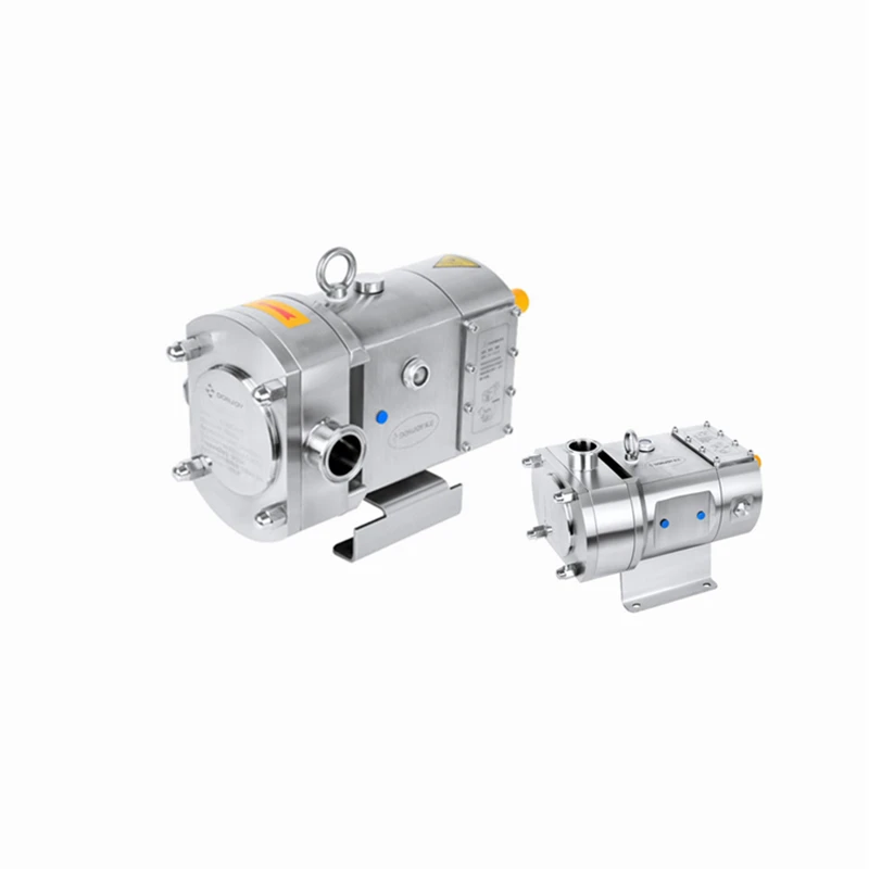 Donjoy Sanitary Stainless Steel 316L Food Grade STU Series Rotary Lobe Pump Without Motor Beverage Chocolate Honey