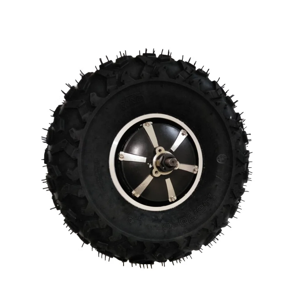 High torque low speed Electric wheelbarrow golf cart 48v 500w Electric 14.5 Inch geared Hub Motor Kit