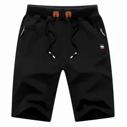 100% cotton summer hot selling custom logo men blank shorts sport shorts 2021