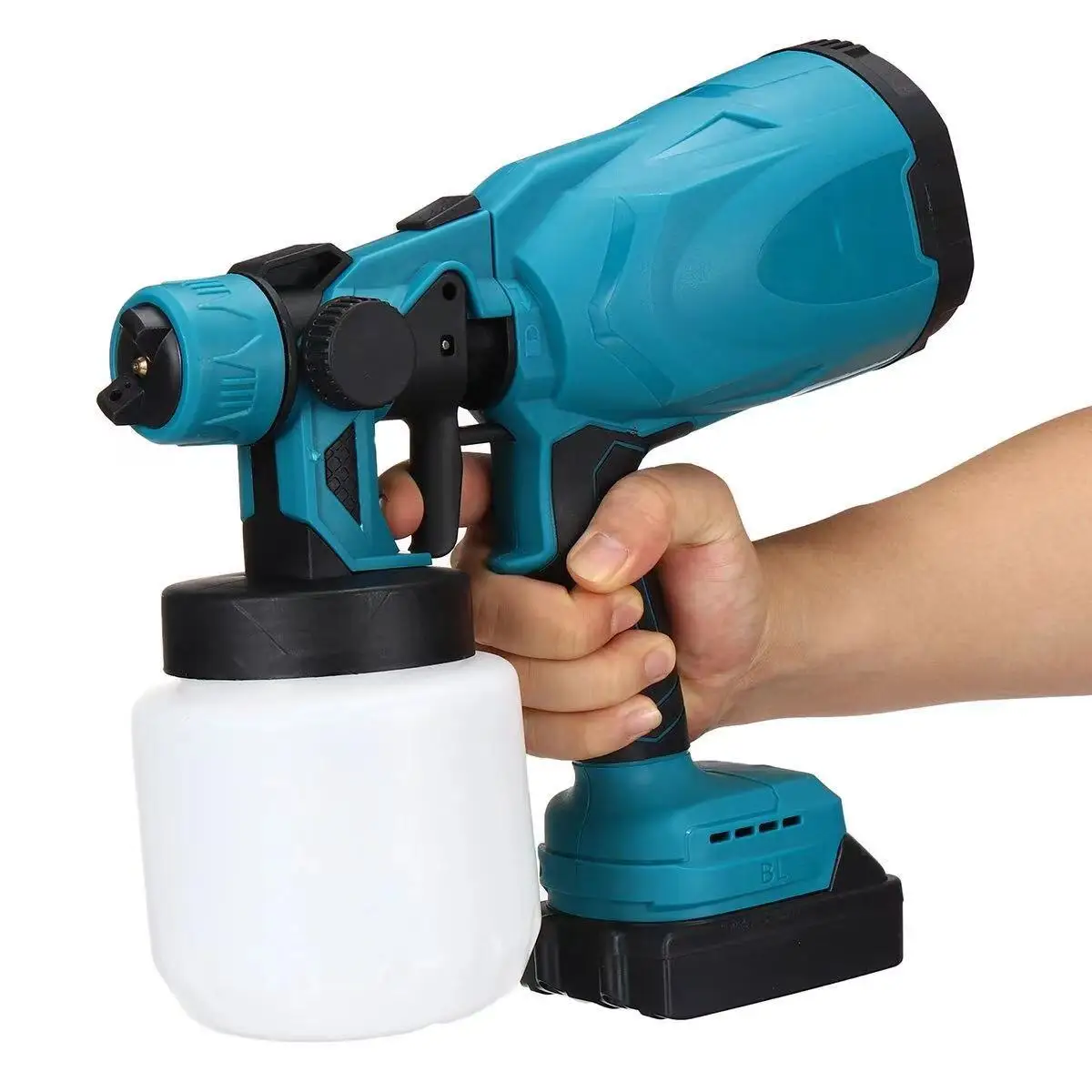 Wholesale Custom High Quality Cheap Cordless Spray Gun 21v Home Garden Wall Painting Power Spray Gun