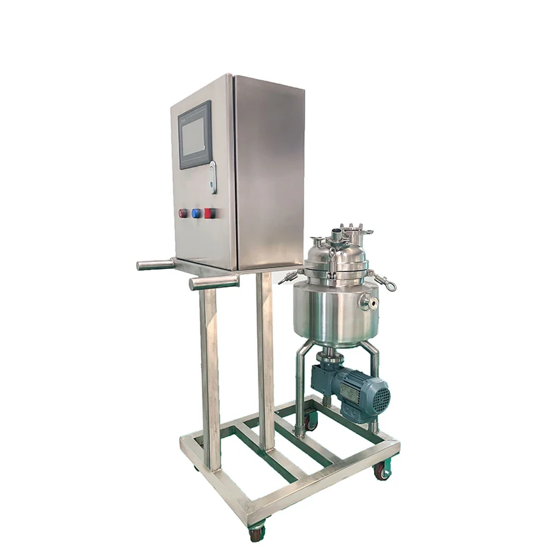 JinRi Stainless Steel Industrial Cell Culture Bioreactor 30L Four Gas Mixing
