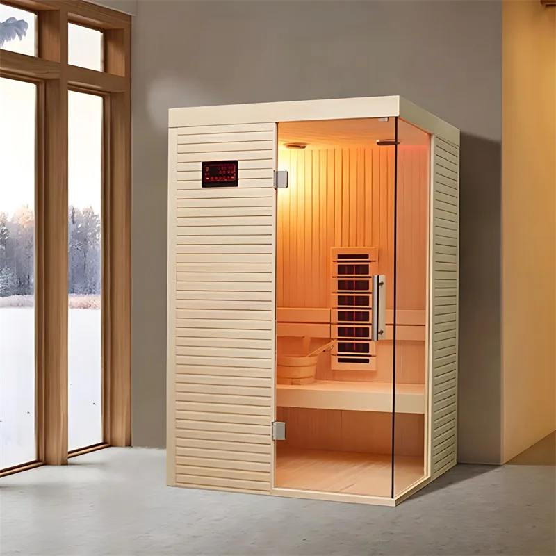 Outdoor/Indoor Steam Shower Room Mini Infrared Dry Sauna Room