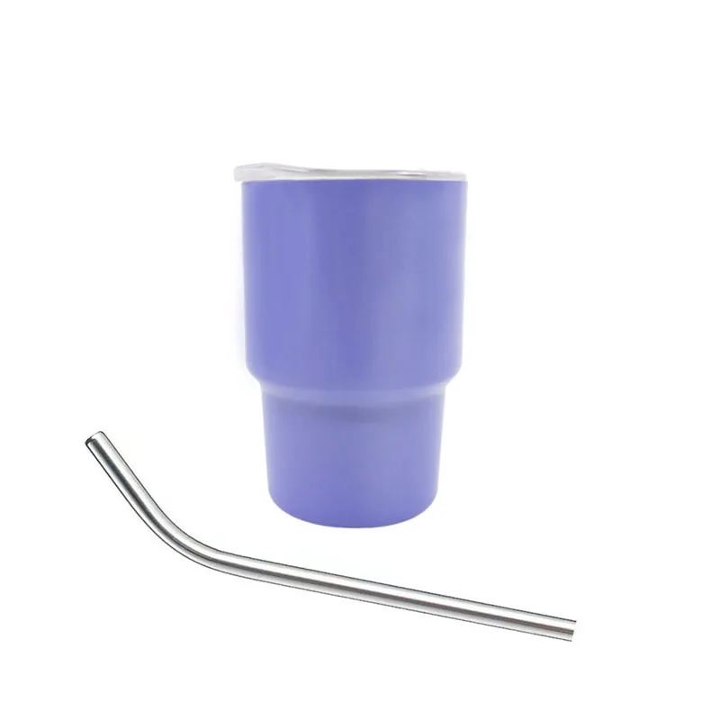 Factory Supply 3 Oz Double Wall Cute Stainless Steel Vacuum Mini Tumbler Shot Wine Tasting Freeze Cooling Cup For Party