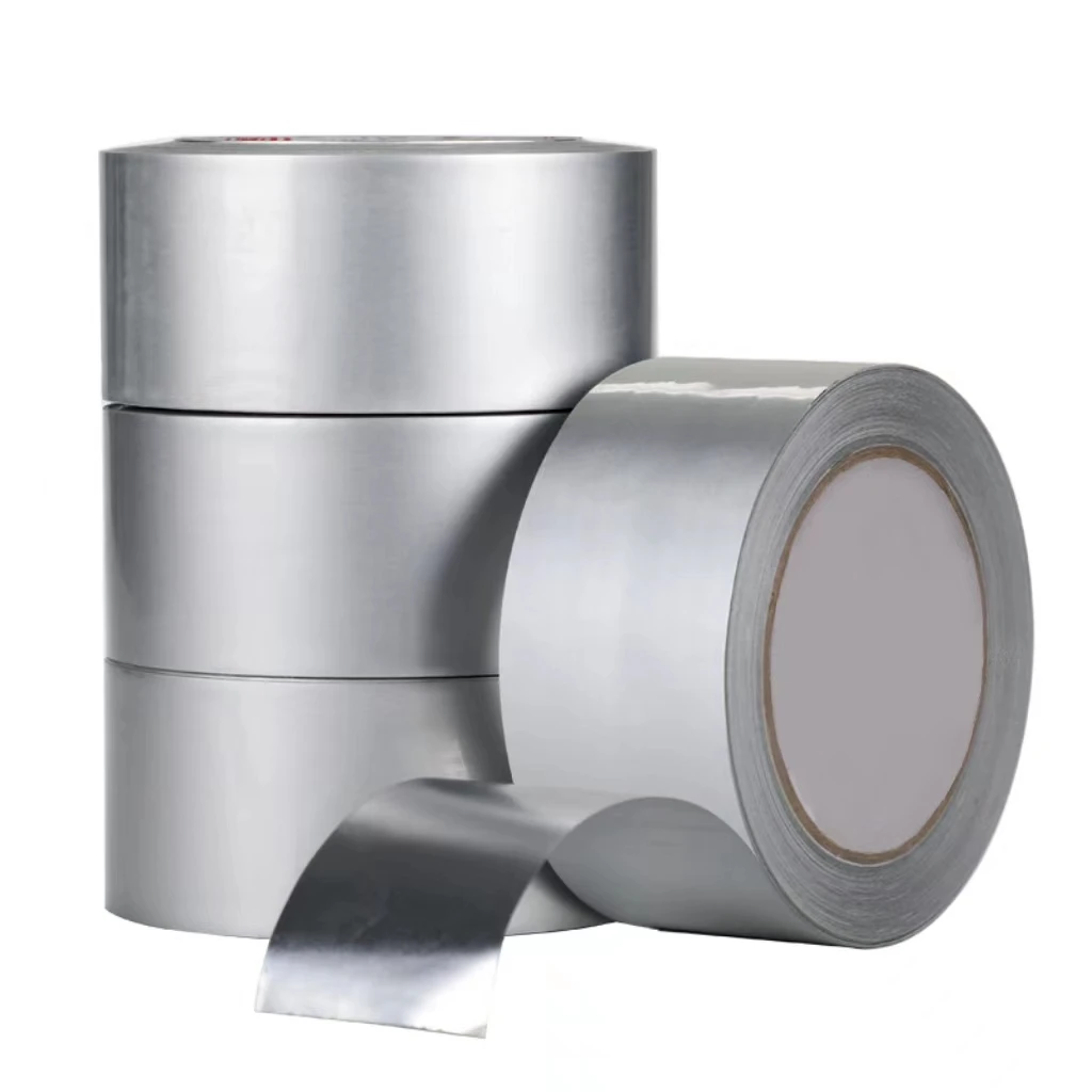 Heavy Duty Duct Hvac Aluminium Refrigerator Alu Foil Waterproof aluminum foil sealant tape