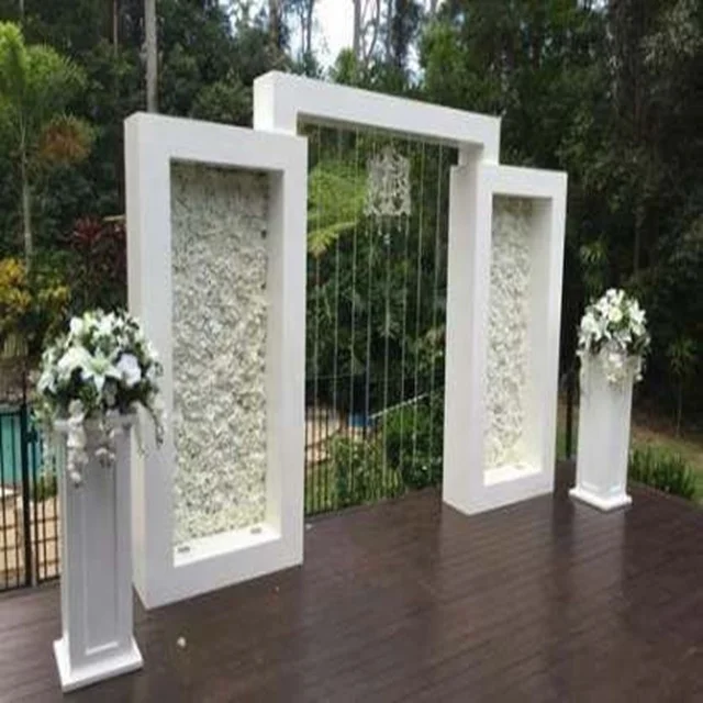New style beautiful flower walls backdrop stands use in wedding party out door wedding stage background