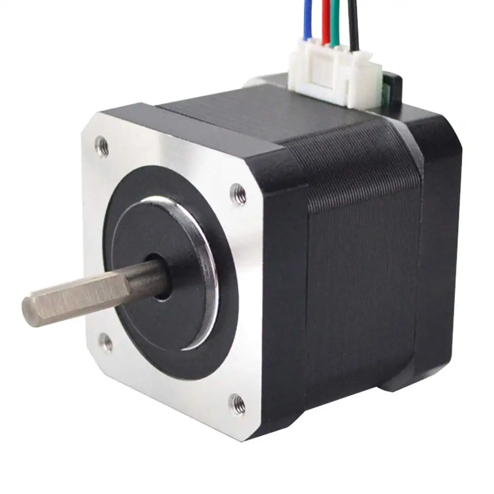 
China Made Accurate Control 42mm Nema17 1.8 Degree Vehicle System Brake Type Stepper Motor 