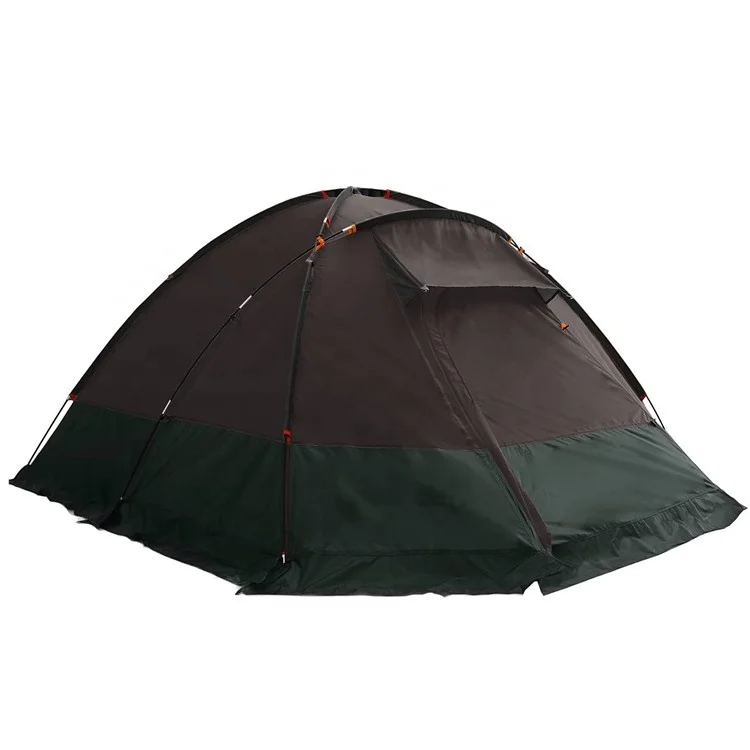 Camp Tents 4-6 Person Waterproof Double Layer Family Tent