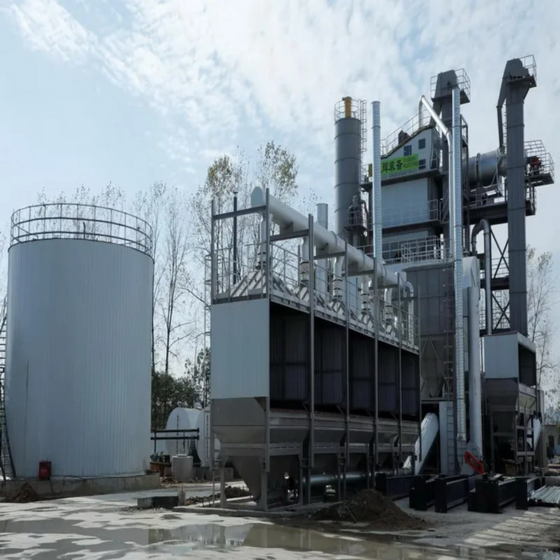 Capacity 120T/H Stationary Asphalt Mixing Plant Model LB Series