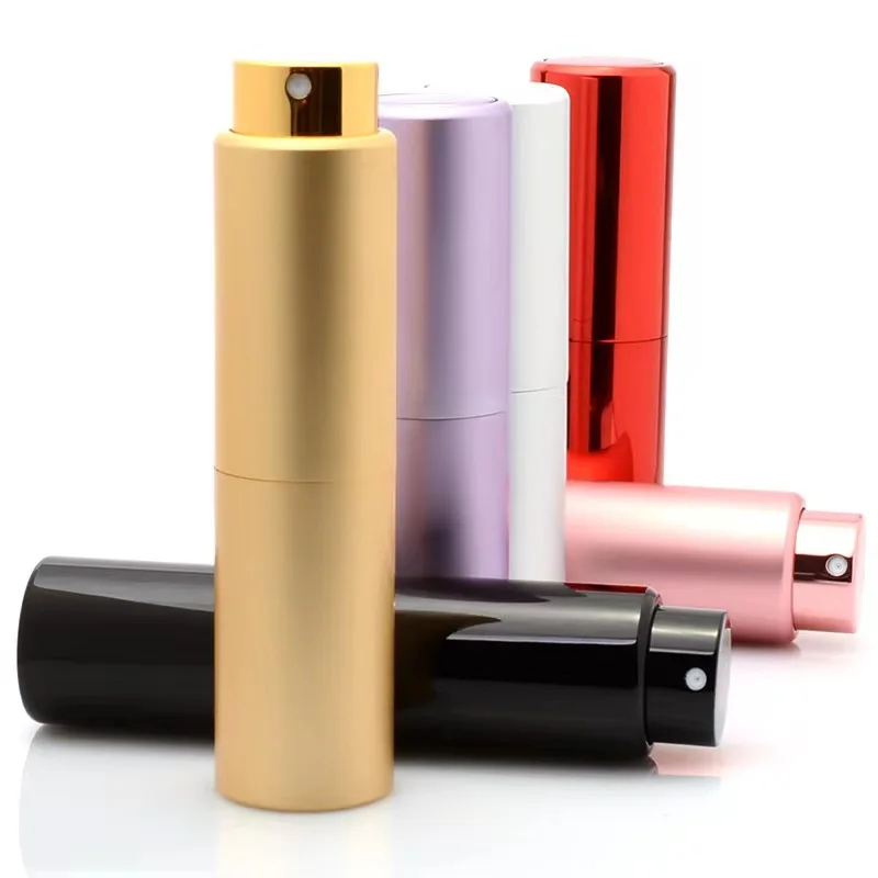 Free Luxury 3ml 5ml 8ml 10ml 15ml Twist Refillable Perfume Portable Atomizer Bottle Refill Mini Perfume Atomizer