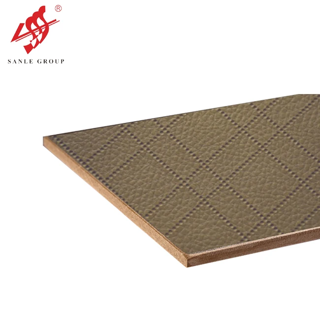 Non-asbestos Interior Decoration Eco-friendly leather Colorful 3D Texture Fiber Cement Wall Panel