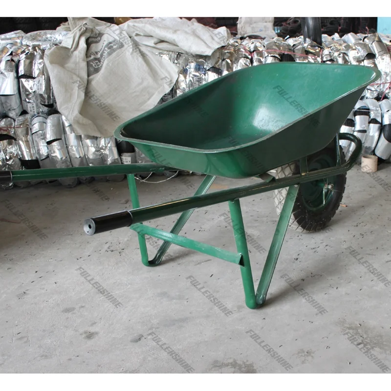 heavy duty wheel barrow WB6400 with 1.0mm tray 4.00-8 8PR wheel
