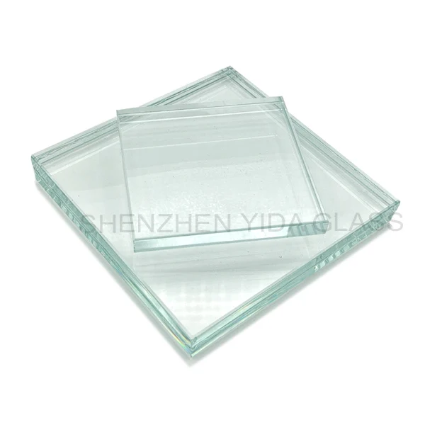 16mm unbreakable bulletproof glass laminated greenhouse large glass panel price for sales