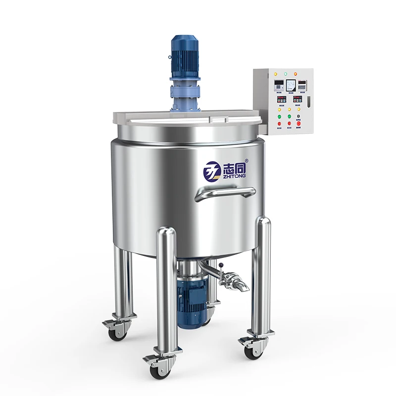 Shampoo Conditioner Homogenizing Shampoo Detergent Production Line Small Lotion Dish Washing Liquid Soap Making Machine