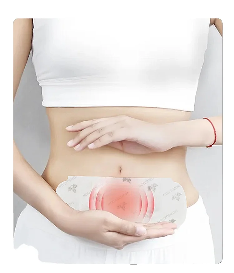 Hot Sell Bio Magnetic Warm Chinese Herbal Moxibustion Self Heating Pain Relief Warm Moxibustion Heat Patch