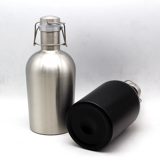 Лучший хит продаж шкафчик из нержавеющей стали пивоварня-64 oz пивоварня флип-топ термос для горячей воды Термос бутылка