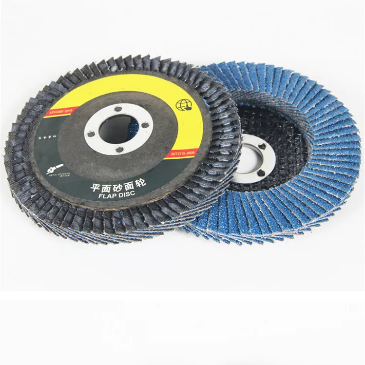 Sand flap discs  Alumina Oxide AO  blue Zirconia   Flap Wheel Flap Disc