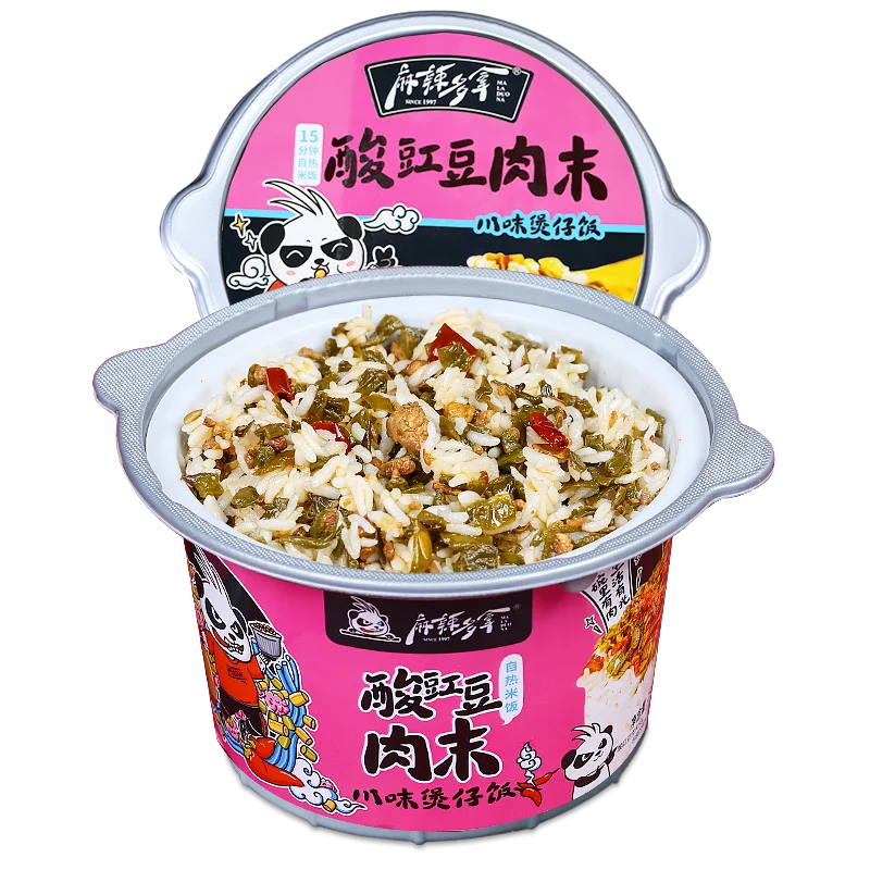 
Healthy Wholesale Fast Instant Food Ready Meal With Vegetable And Rice In Cup 