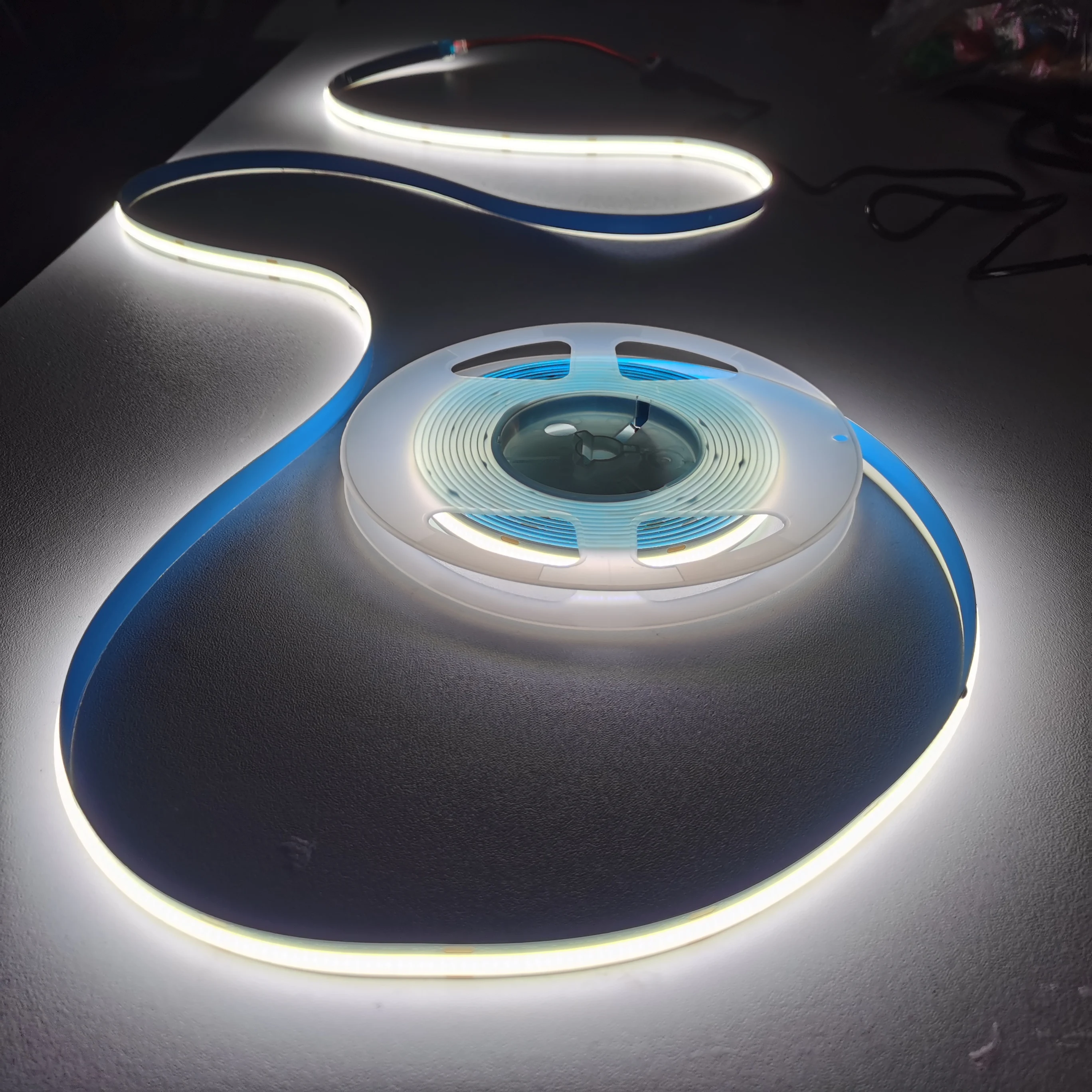 8mm width 480leds per meter DC12V 24V dot-free 3years warranty COB flexible led strip lights