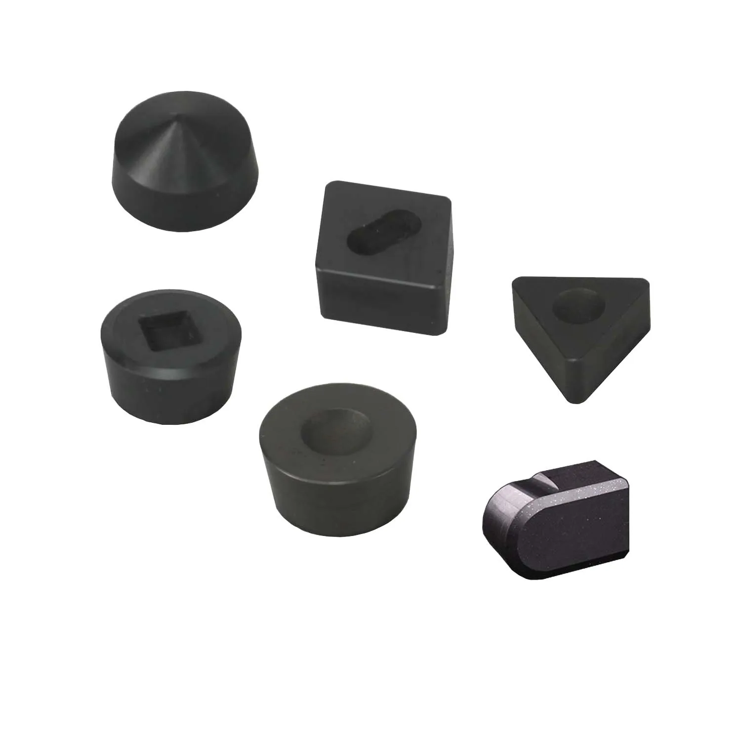 Solid CBN PCBN Round Plate Cubic Boron Nitride CBN Used for Hard Steel Machining