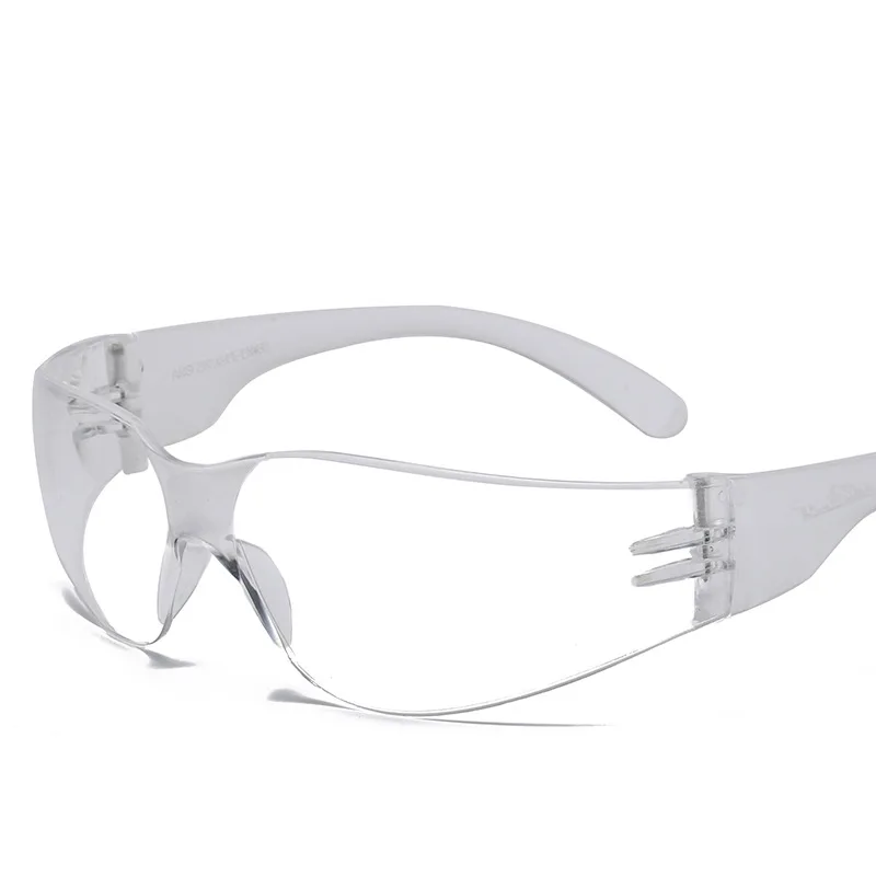 Electric welding protective goggles hot sale fashion black transparent colorful safety glasses labor