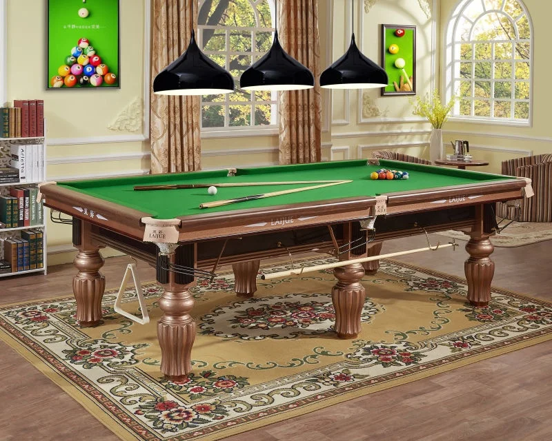Professional 9ft Black Eight Billiard Table