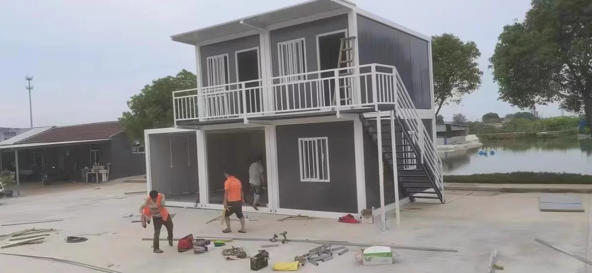 Quick Assembly Prefabricated Container House For Efficient Temporary Housing Rapid Construction