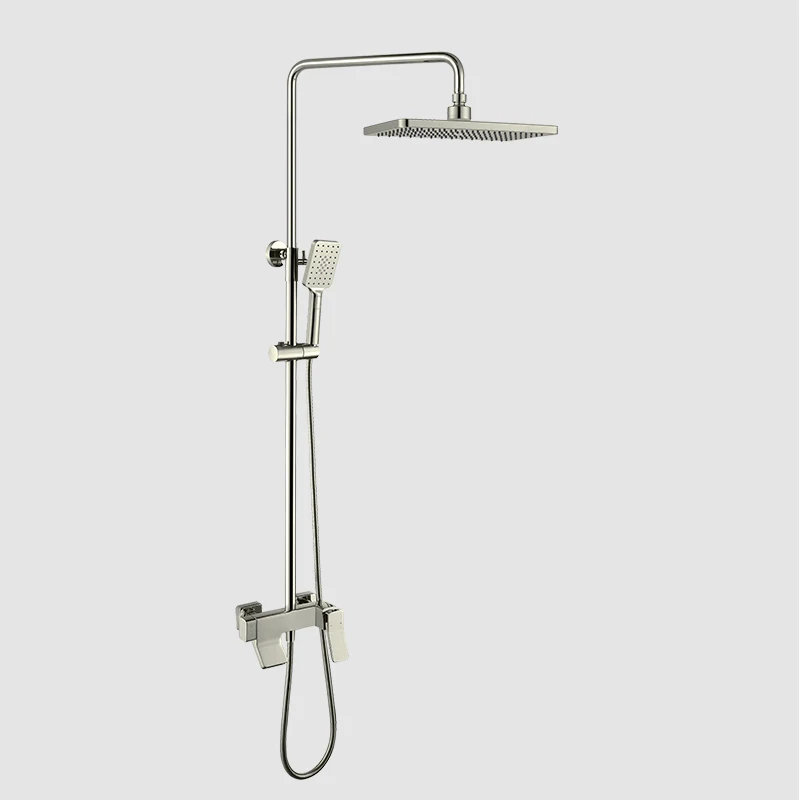 Classic Brass Body Zinc Alloy Handle Non-Thermostatic Faucet Shower Shower Set