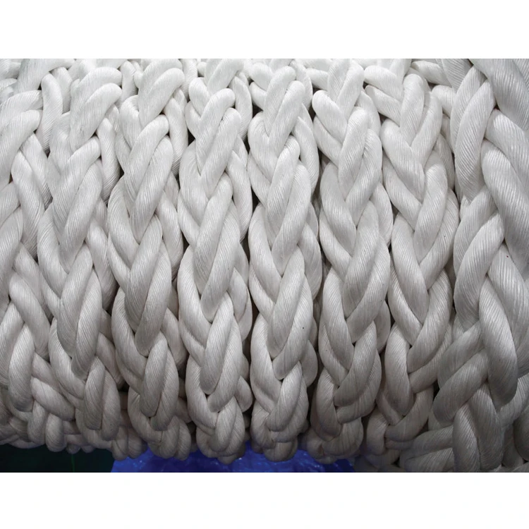 High Strength Rope PP Competitive Price Braided Danline Polypropylene Rope 50mm 200mm Braided PP Ropes Marine Dock Line packing