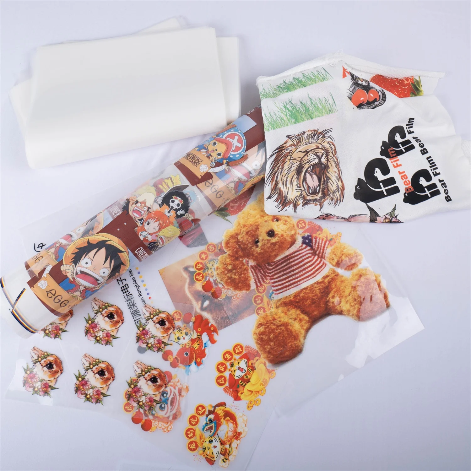 A3 A4 A3+ Size Glossy DTF Heat Transfer PET Film Sheet For DTF Digital Printing Paper Sheets DIY Direct on T-Shirts