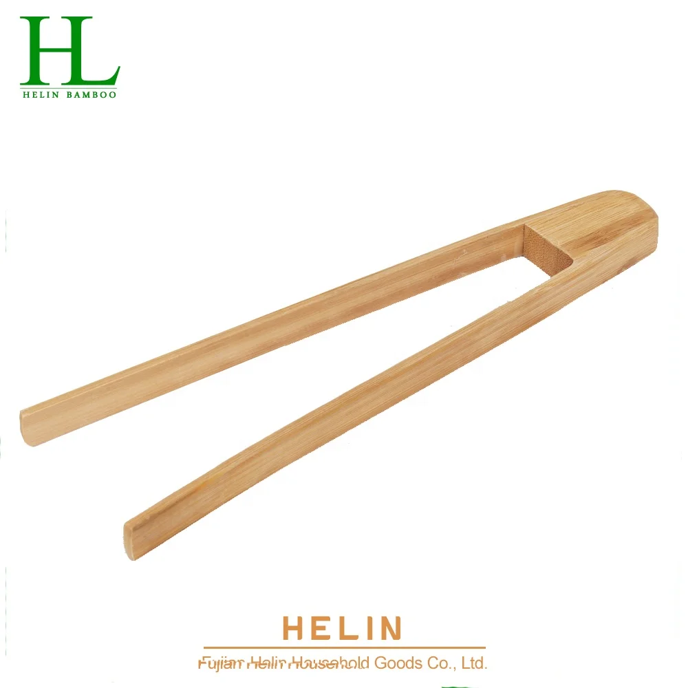 Bamboo Tongs Natural Bamboo Bread Tongs