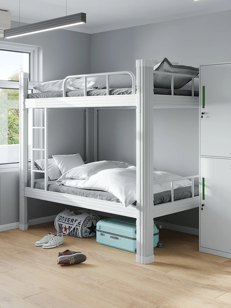 wholesale  high quality cheap customizable metal  adults kid school dormitory bunk beds