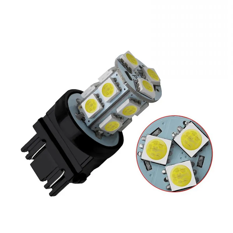 Stop Rear Bulb 13SMD 5050 Brake Tail Light T25 3157 3156 12V 24V Auto Led Indicator Lamp