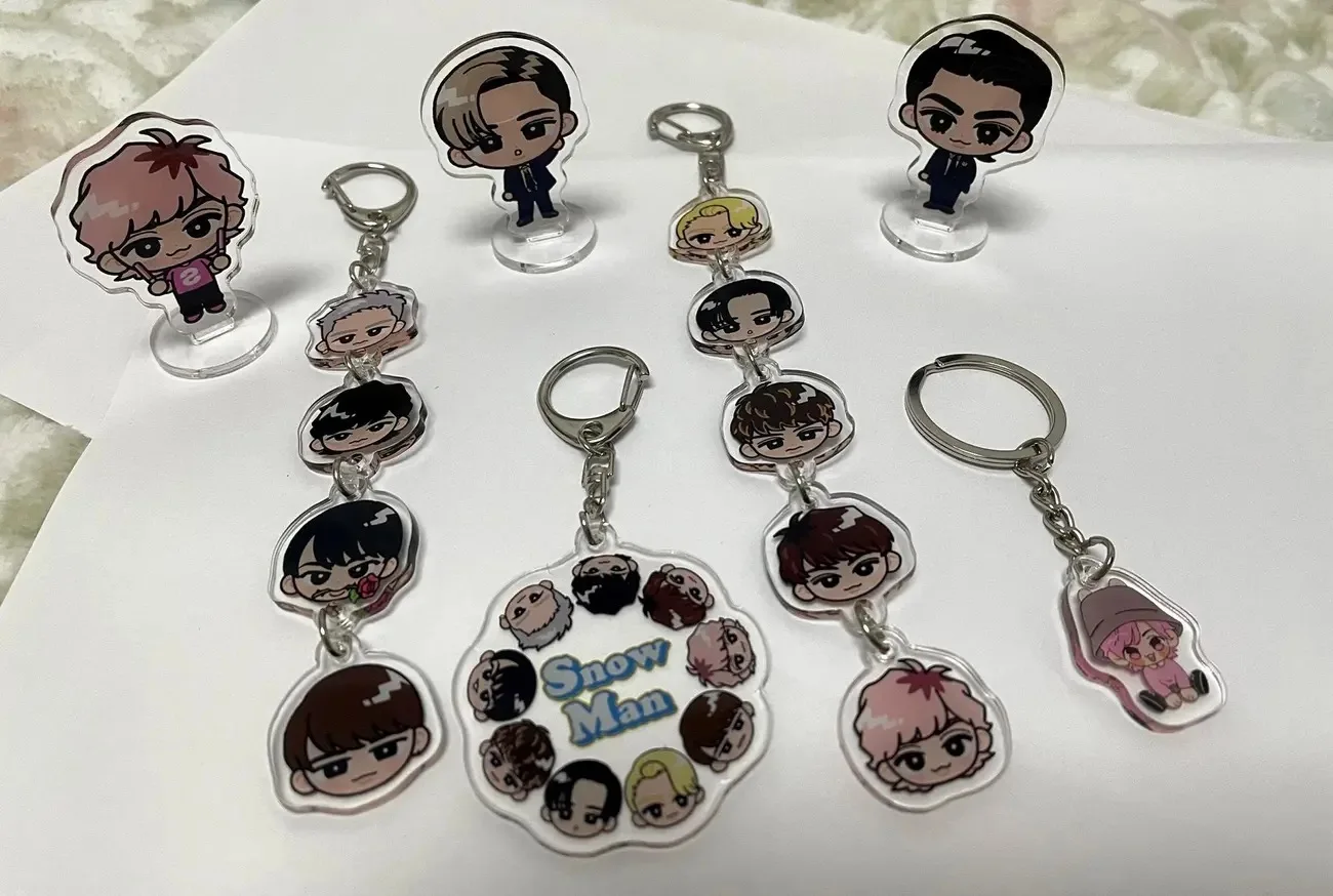 Dao Tian Personality Custom Anime Acrylic Charms /keychain/key Ring For Anime/wedding/christmas decoration