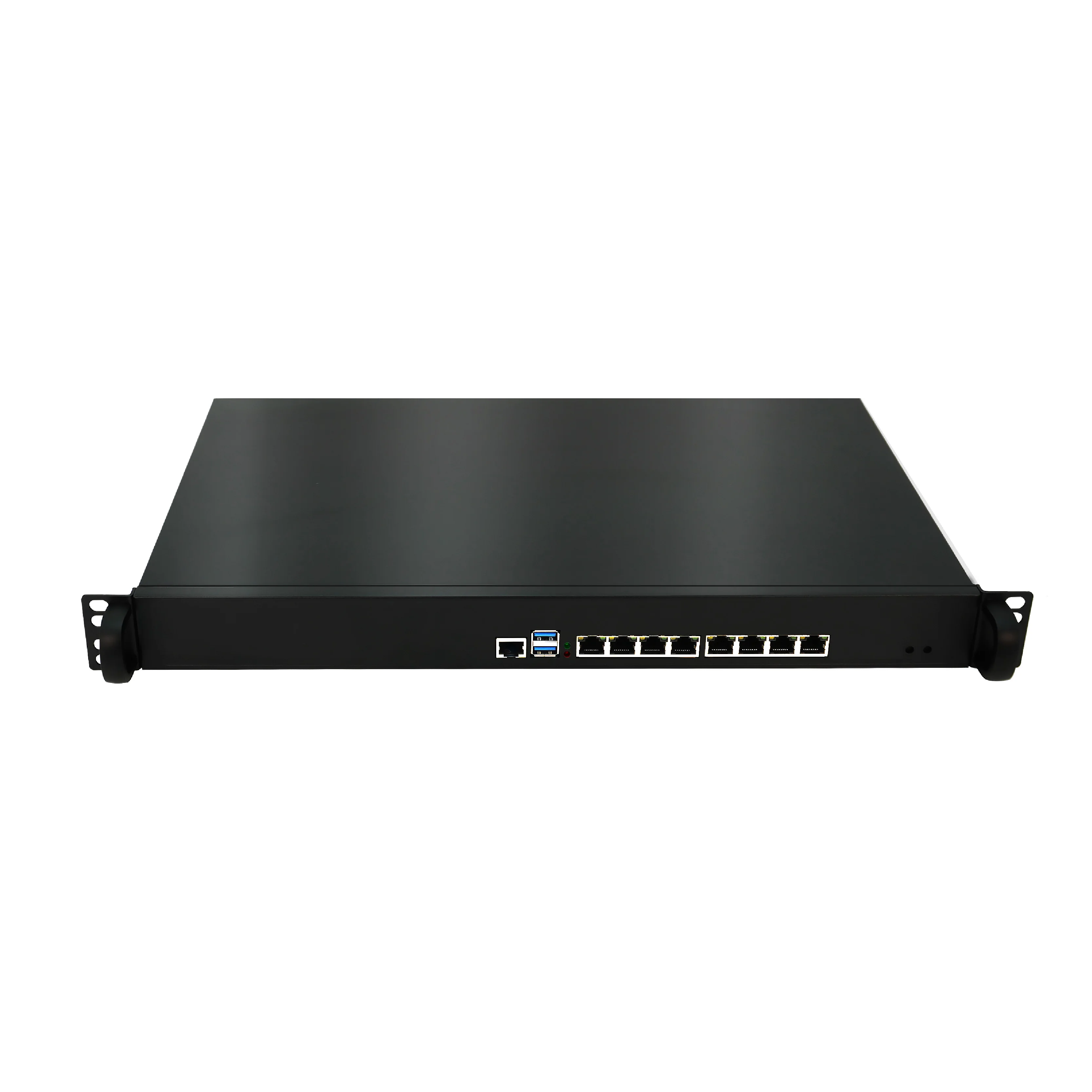 8 LAN 1U firewall processor with i7-3632qm 4*SFP support 2*PSU Pfsense 1U firewall PC Network security appliance